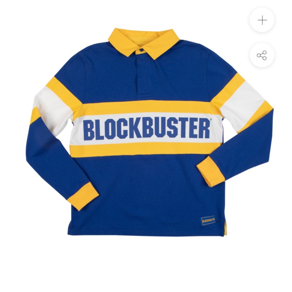 Dumb good blockbuster shirt. Worn once. New